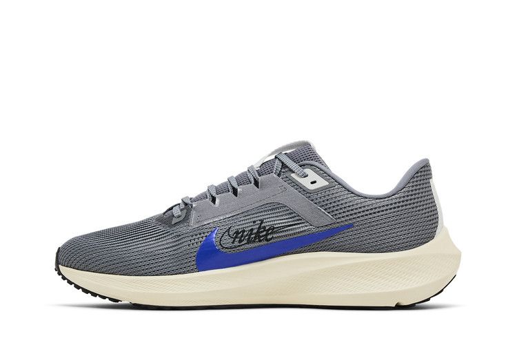 Nike Air Zoom Pegasus 40 Premium 'Quadruple Swoosh - Smoke Grey Racer Blue'