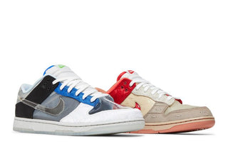 CLOT x Nike Dunk Low SP 'What The' With Trading Card