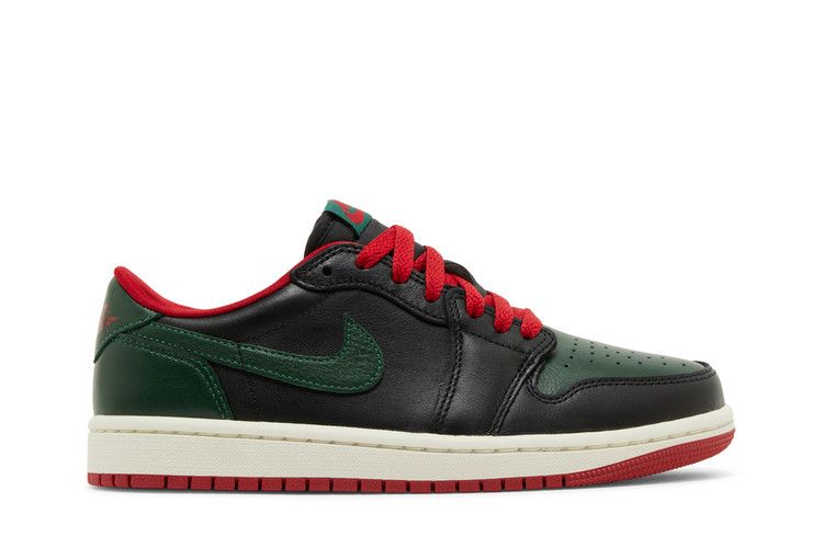 Air Jordan 1 Retro Low OG 'Black Gorge Green'