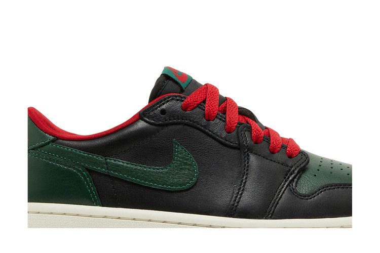 Air Jordan 1 Retro Low OG 'Black Gorge Green'