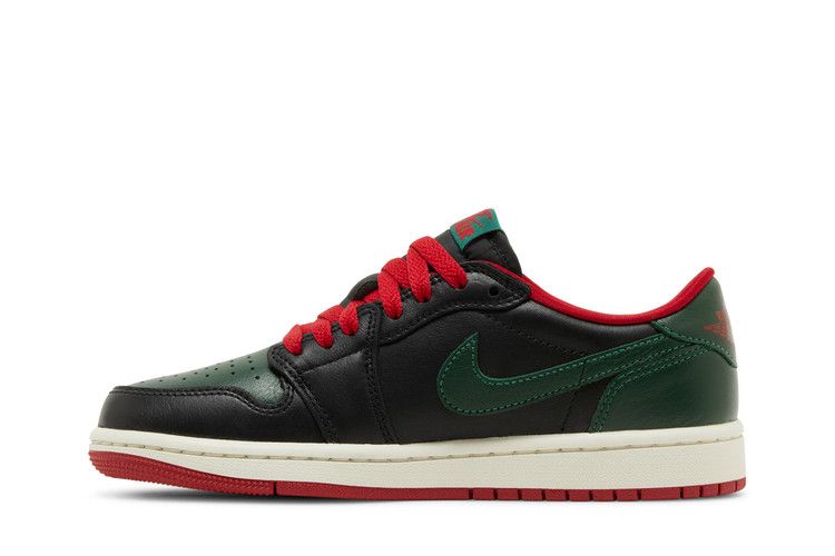 Air Jordan 1 Retro Low OG 'Black Gorge Green'