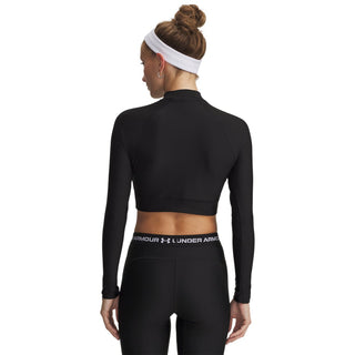 Under Armour HeatGear Crop Mock LS
