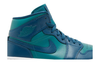 Air Jordan 1 Mid 'Teal French Blue'