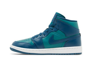 Air Jordan 1 Mid 'Teal French Blue'