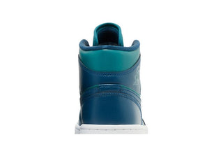 Air Jordan 1 Mid 'Teal French Blue'