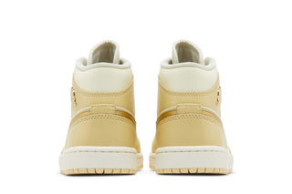 Air Jordan 1 Mid 'Pale Vanilla Gold'