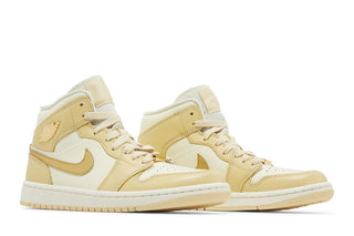 Air Jordan 1 Mid 'Pale Vanilla Gold'