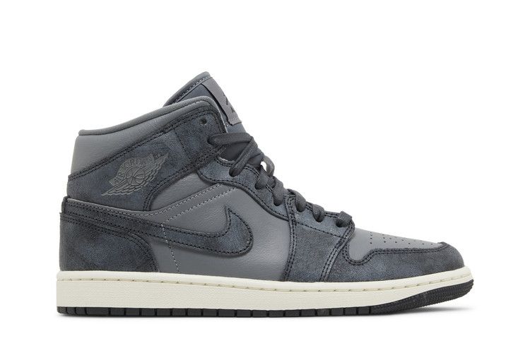 Air Jordan 1 Mid 'Distressed Smoke Grey'