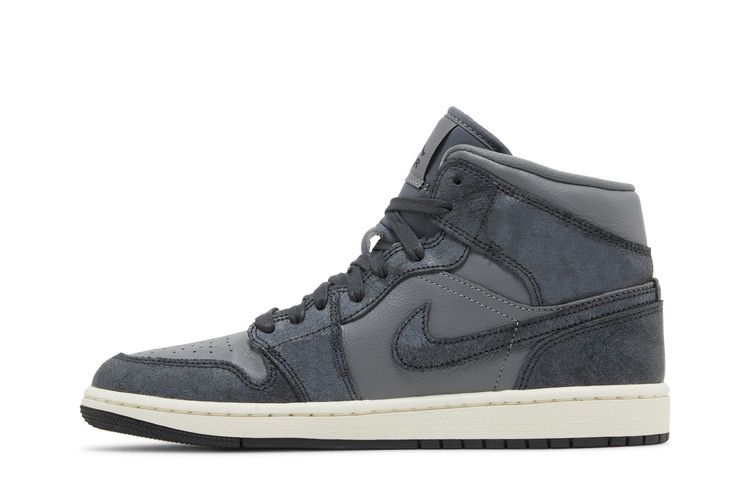 Air Jordan 1 Mid 'Distressed Smoke Grey'