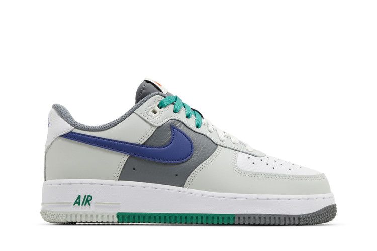 Nike Air Force 1 '07 LV8 'Split - Light Silver Deep Royal'