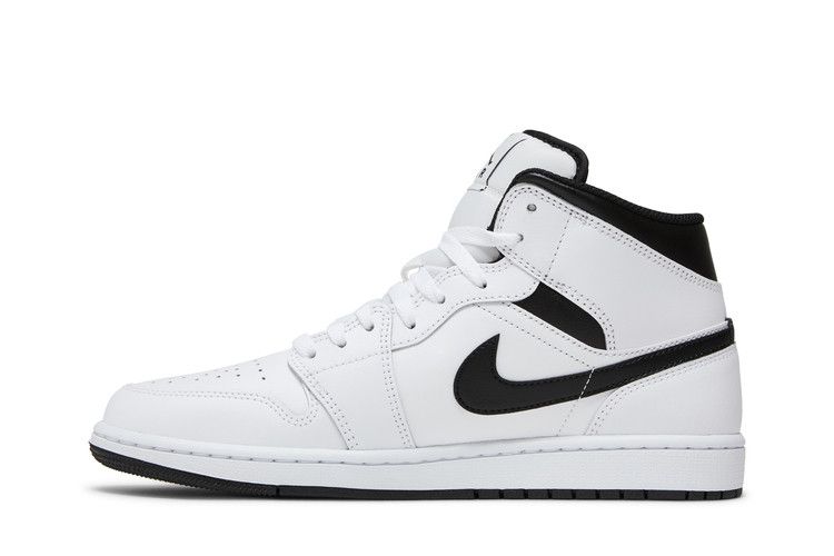 Air Jordan 1 Mid 'White Black'