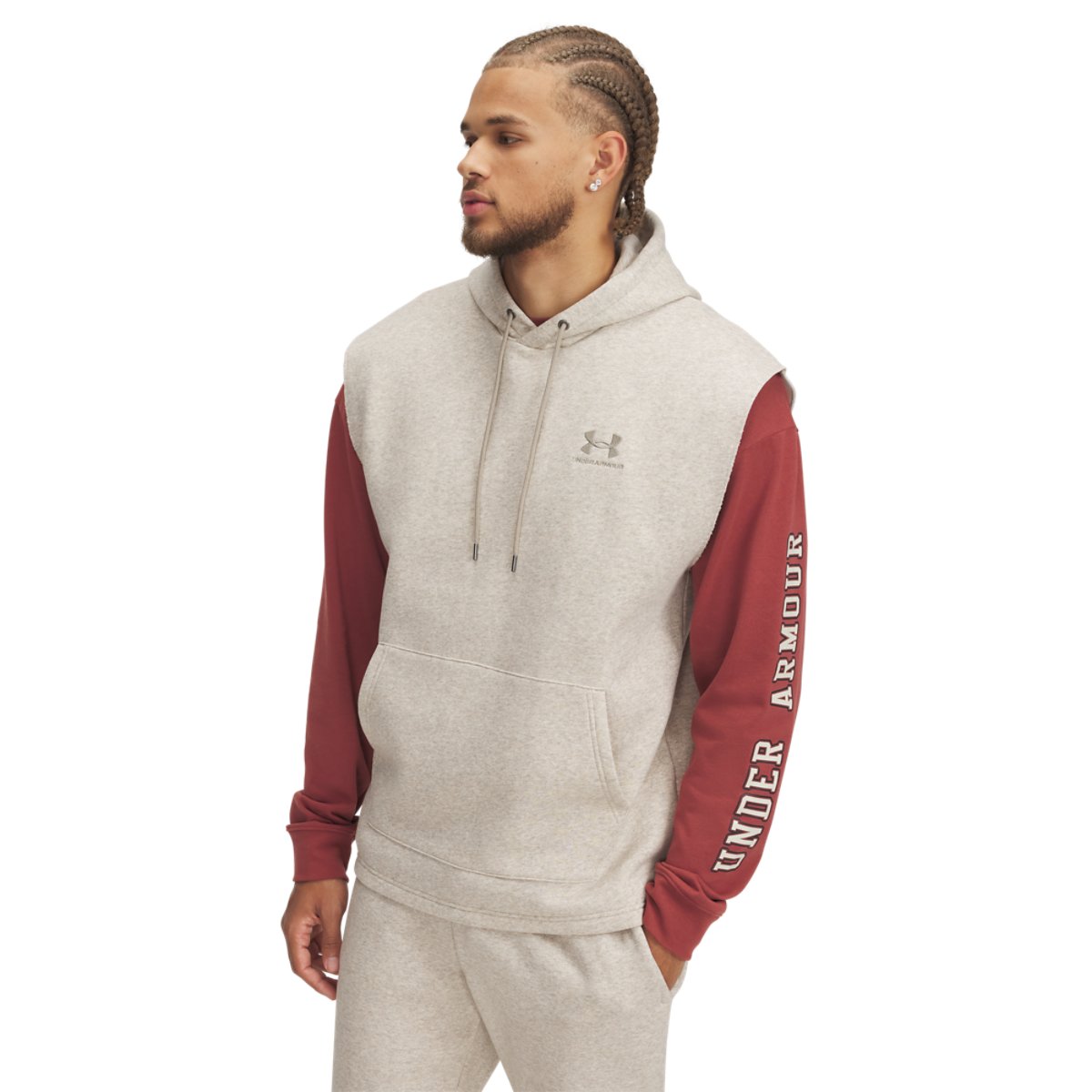 Under Armour Icon Fleece Sleeveless Hoodie