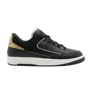 Air Jordan 2 Retro Low 'Black Metallic Gold'