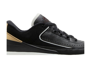 Air Jordan 2 Retro Low 'Black Metallic Gold'