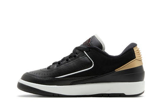 Air Jordan 2 Retro Low 'Black Metallic Gold'