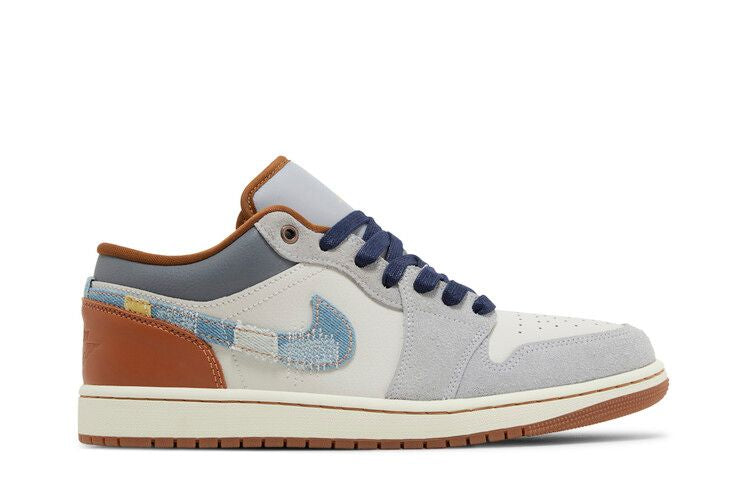 Air Jordan 1 Low SE 'Repaired Denim Swoosh'