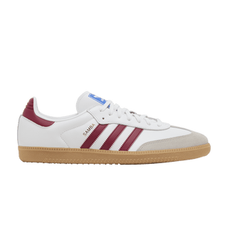 adidas Samba OG 'White Burgundy Gum'