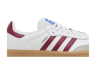 adidas Samba OG 'White Burgundy Gum'