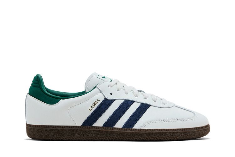 adidas Samba OG 'White Navy Collegiate Green'