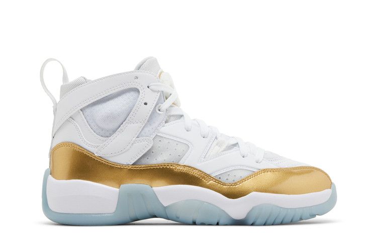 Air Jordan Jumpman Two Trey 'White Metallic Gold'