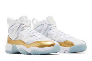 Air Jordan Jumpman Two Trey 'White Metallic Gold'