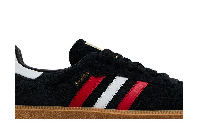 adidas Samba OG 'Black White Scarlet'