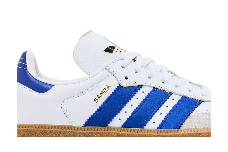 adidas Samba OG 'Oversized Logo - White Semi Lucid Blue'
