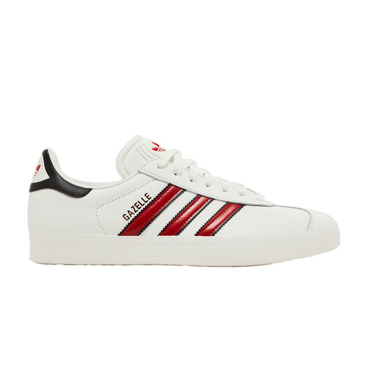 adidas Gazelle 'White Scarlet Black'