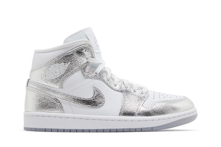 Air Jordan 1 Mid SE 'Metallic Silver'