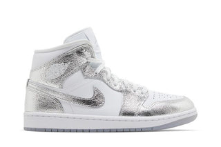Air Jordan 1 Mid SE 'Metallic Silver'