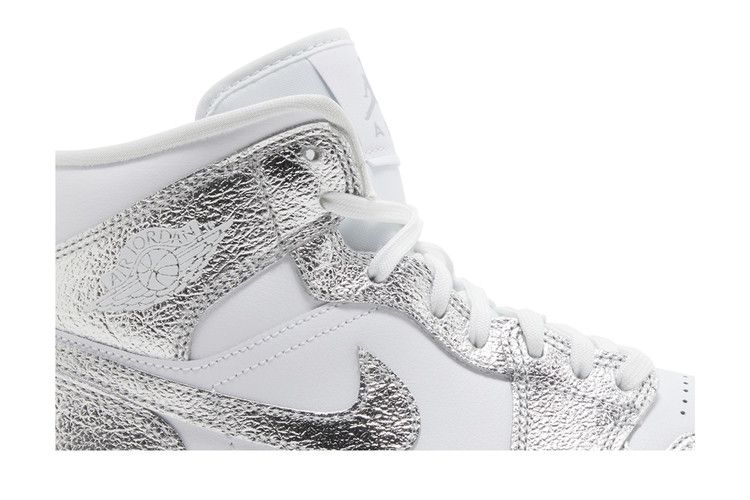 Air Jordan 1 Mid SE 'Metallic Silver'