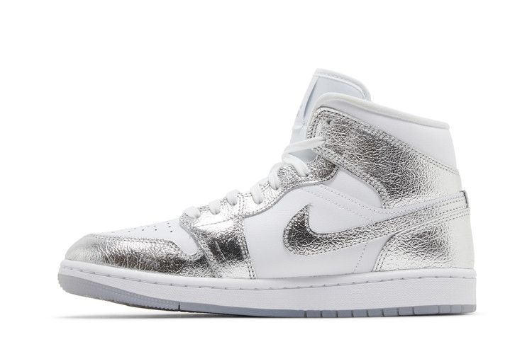 Air Jordan 1 Mid SE 'Metallic Silver'