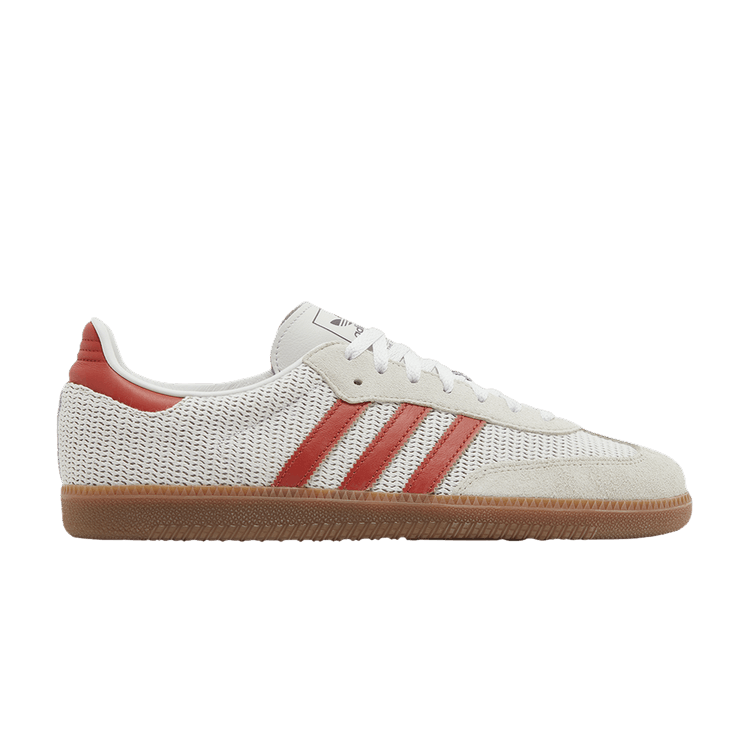 adidas Samba OG 'Crystal White Preloved Red'