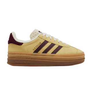 adidas Gazelle Bold 'Almost Yellow Maroon'
