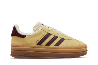 adidas Gazelle Bold 'Almost Yellow Maroon'