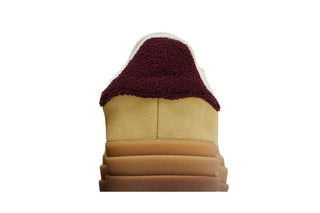 adidas Gazelle Bold 'Almost Yellow Maroon'