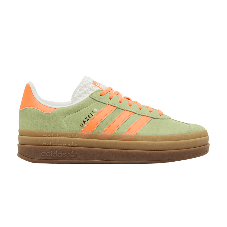 adidas Gazelle Bold 'Green Spark Screaming Orange'