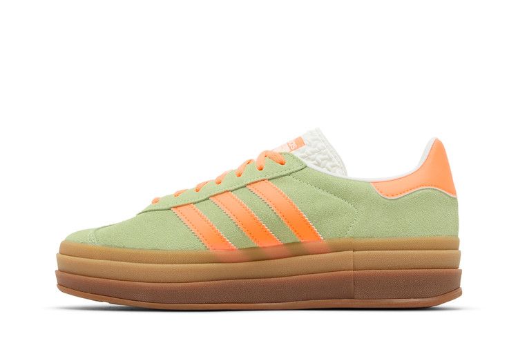 adidas Gazelle Bold 'Green Spark Screaming Orange'