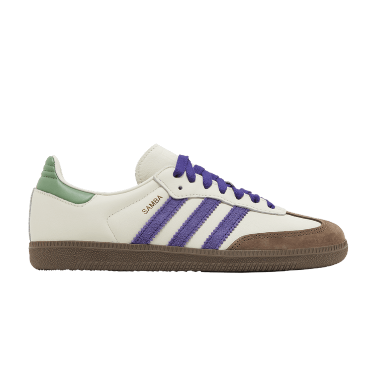 adidas Samba OG 'Off White Purple Green'