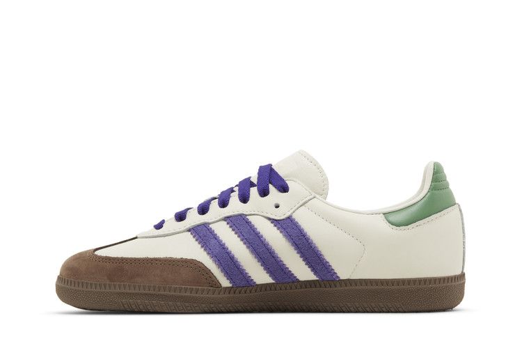 adidas Samba OG 'Off White Purple Green'