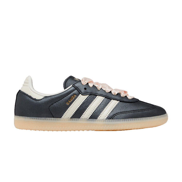 adidas Samba 'Black Wonder Quartz Ribbon Laces'