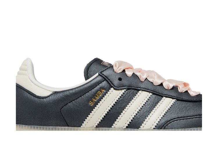 adidas Samba 'Black Wonder Quartz Ribbon Laces'
