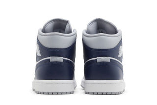 Air Jordan 1 Mid 'Wolf Grey Midnight Navy'