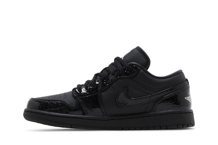 Air Jordan 1 Low SE 'Black Croc'