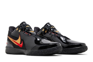 Nike Zoom LeBron NXXT Gen AMPD 'Black Metallic Gold Red'