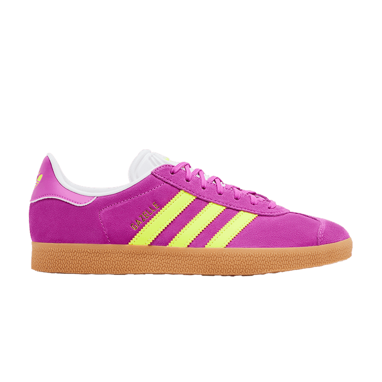 adidas Gazelle 'Purple Burst Solar Yellow'