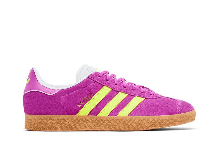 adidas Gazelle 'Purple Burst Solar Yellow'