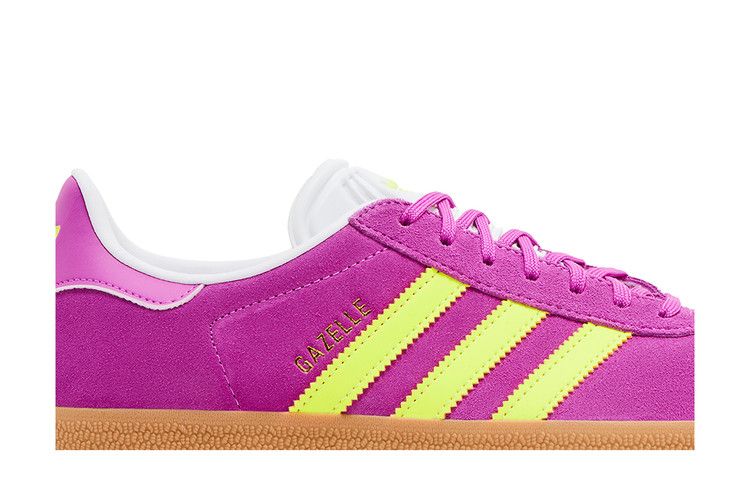 adidas Gazelle 'Purple Burst Solar Yellow'