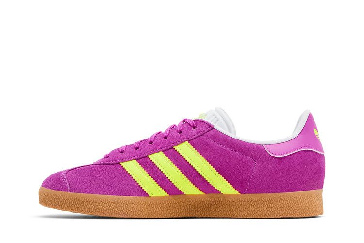 adidas Gazelle 'Purple Burst Solar Yellow'