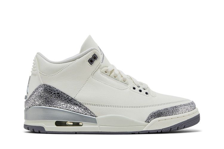Air Jordan 3 Retro 'Sail Metallic Silver'